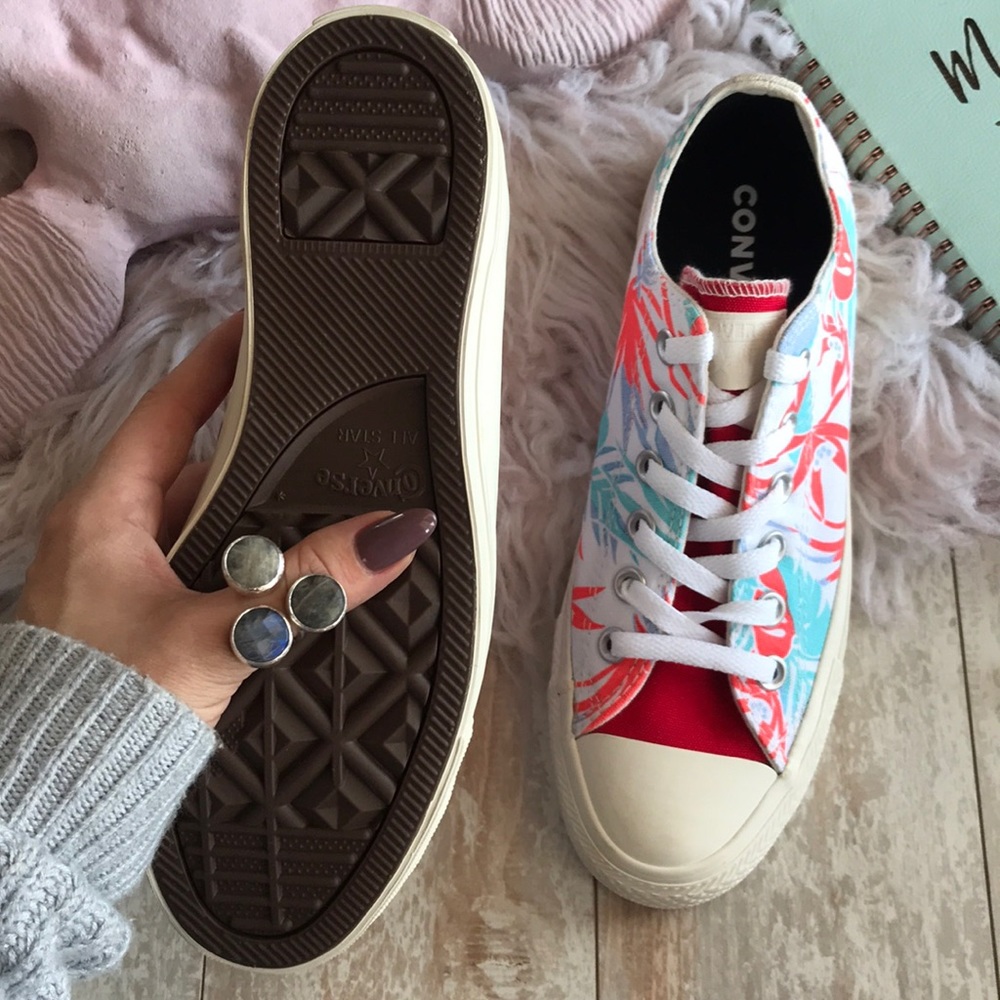 NWT Converse ID Custom Print low Tops - Picture 5 of 8
